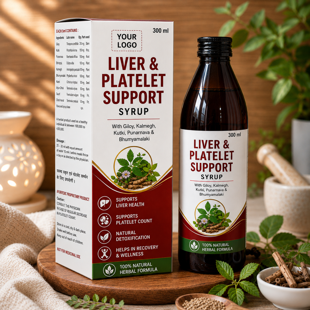 Plato Cure Enhance Platelets Count Naturally Syrup