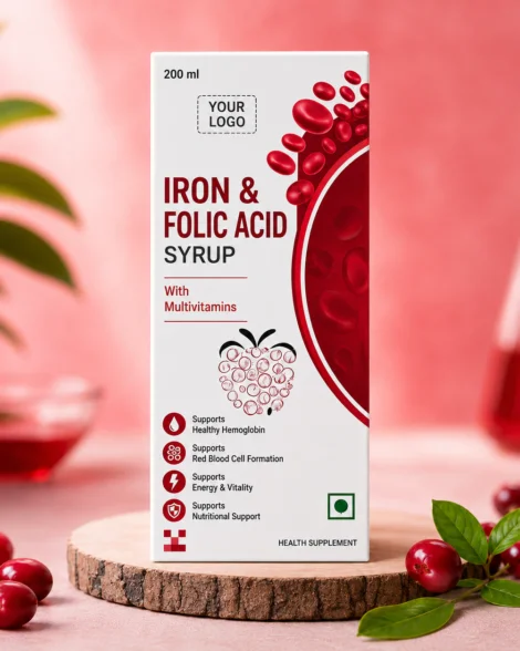 Iron With Multivitamin And Folic Acid Syrup
