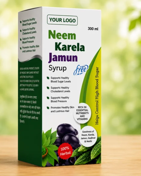 Neem Karela Jamun Syrup